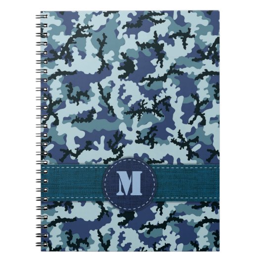 海軍カモフラージュ ノートブック (正面)