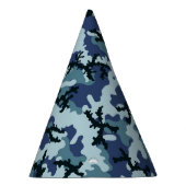 海軍カモフラージュ パーティーハット (右)