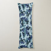 海軍カモフラージュ ボディピロー (裏面 (縦))