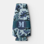 海軍カモフラージュ ボトルクーラー (正面)