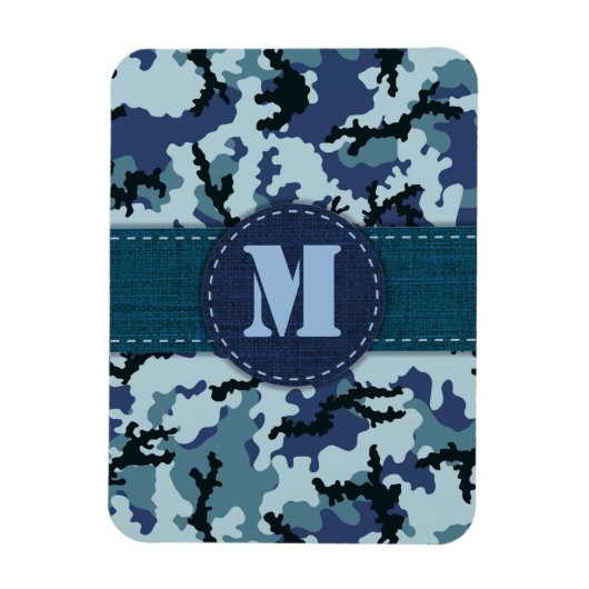海軍カモフラージュ マグネット (縦)