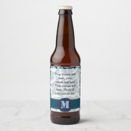 海軍カモフラージュ ワインラベル