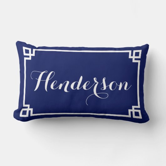 海軍ギリシャ人の鍵の姓 ランバークッション (正面)