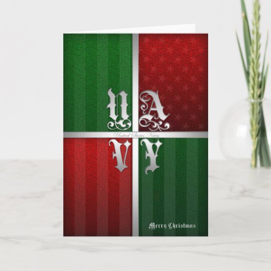 海軍クリスマスカード シーズンカード (正面)