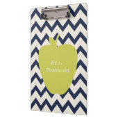 海軍シェブロン黄色いAppleの先生のクリップボード クリップボード (左)