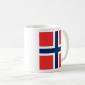 海軍ジャックノルウェー、ノルウェー コーヒーマグカップ (正面右)