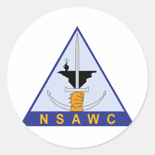 海軍ストライクと空戦センター(NSAWC) ラウンドシール (正面)