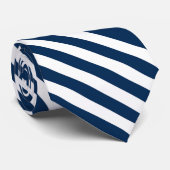 海軍ストライプ ネクタイ (ロール)