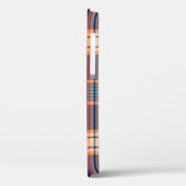 海軍タータンチェック格子 Case-Mate iPhoneケース (裏面 / 左)