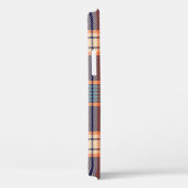 海軍タータンチェック格子 Case-Mate iPhoneケース (裏面 / 右)