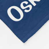 海軍ダックスフントのウインナー犬毛布 フリースブランケット (角)