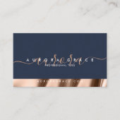 海軍バラ金ゴールドエレガンス 名刺 (正面)