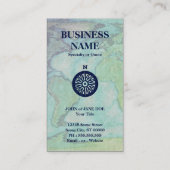 海軍パスポート 名刺 (裏面)