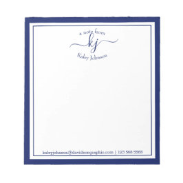 海軍パーソナライズされた名 |メモ帳から ノートパッド