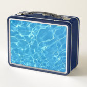 海軍パーソナライズされた現空母 メタルランチボックス (裏面)