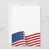 海軍パーティの招待状退職 招待状 (裏面)