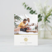 海軍フェイクな金ゴールドの雪片ライトは応援をひもでつなぎます シーズンポストカード (スタンド正面)