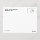 海軍フライヤーの信条 ポストカード (裏面)