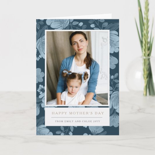 海軍フローラ母の日 カード (正面)