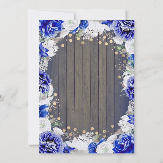 海軍フローラ素朴卒業党 招待状 (裏面)