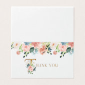 海軍フローラ金ゴールドスクリプト写真を折り感謝していたら (外部フラット)