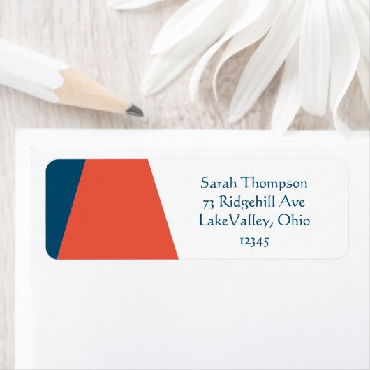 海軍モダンとサンゴ ラベル (インサイチュ)