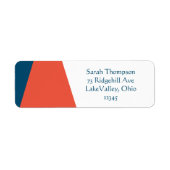 海軍モダンとサンゴ ラベル (正面)