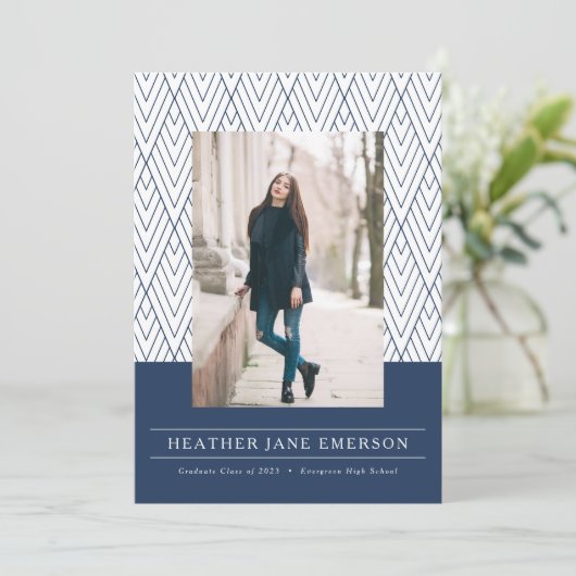 海軍モダン卒業 案内状 (スタンド正面)