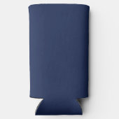 海軍モダン結婚式の前夜 スリム缶クーラー (裏面)