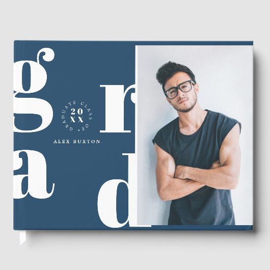 海軍ユニークモダン写真卒業党 ゲストブック (正面)