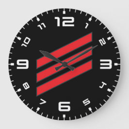 海軍ランクE-3消防士 ラージ壁時計