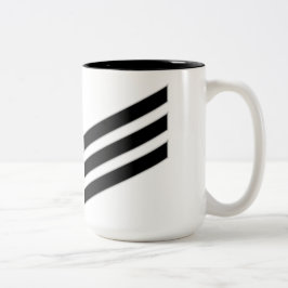 海軍ランクE-3船乗り ツートーンマグカップ