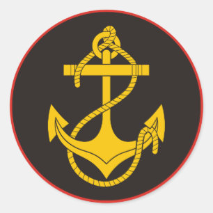 海軍ロシアの歩兵（海兵隊） ラウンドシール