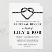 海軍ロープリハ航海のーサルディナー招待状 招待状 (正面/裏面)