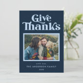 海軍与え感謝していレトロ感謝祭の写真 シーズンカード (スタンド正面)