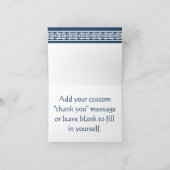 海軍中国ののエレガンスサンキューカード サンキューカード (内部)