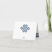 海軍中国ののエレガンスサンキューカード サンキューカード (裏面)