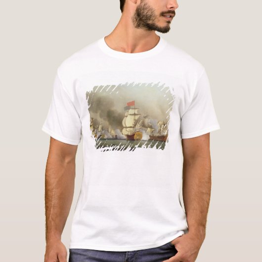 海軍中将ジョージ·アンソン卿（1697年-1762年）ビクター Tシャツ (正面)