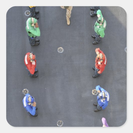 海軍作業主任者 スクエアシール (正面)