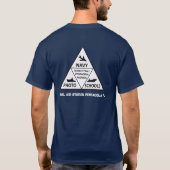 海軍写真学校Tシャツ Tシャツ (裏面)