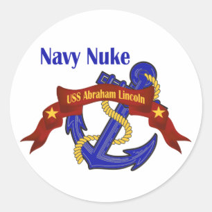 海軍原子力の~ USS Abraham Lincoln ラウンドシール