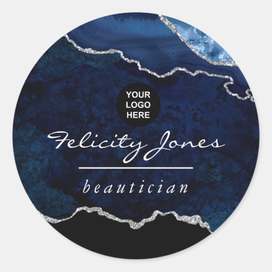 海軍及び銀大切灰石企業の ラウンドシール (正面)