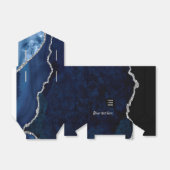 海軍及び銀大切灰石 フェイバーボックス (折り畳みなし)