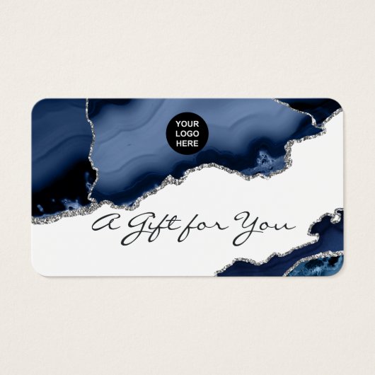 海軍及び銀瑪瑙の石のギフト証明書 (正面)