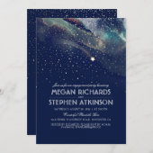 海軍夜金ゴールドの流星の婚約パーティ 招待状 (正面/裏面)