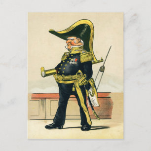 海軍大将王室の将 ポストカード