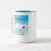 海軍妻コーヒーマグ ツートーンマグカップ (正面左)