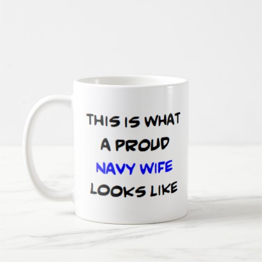 海軍妻 コーヒーマグカップ (左)
