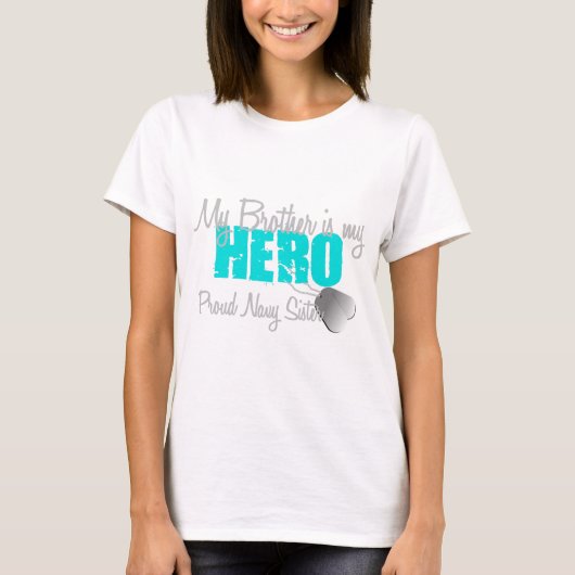 海軍姉妹の英雄の兄弟 Tシャツ (正面)