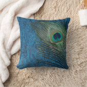 海軍孔雀 クッション (ブランケット)